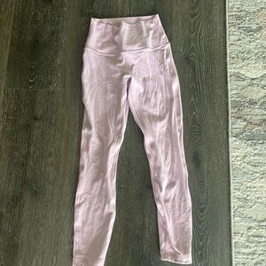 Lululemon Align 25” Pink Peony Leggings